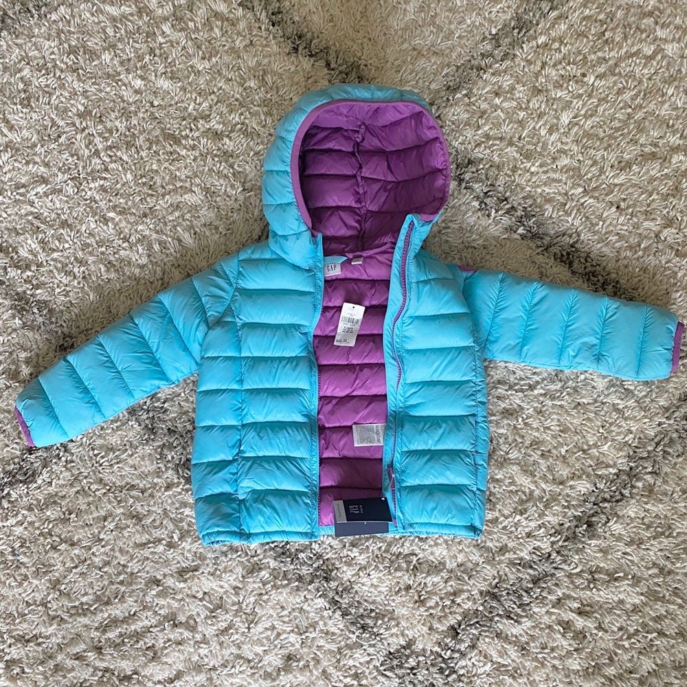 NEW GAP Girls Puff Jacket